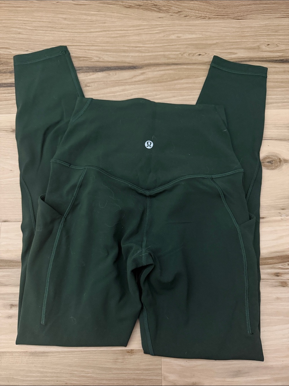 lululemon athletica Dark Green High-Rise Leggings